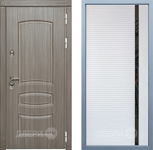 Входная металлическая Дверь Дива МД-42 МХ-45 Белый матовый в Видное