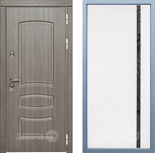 Входная металлическая Дверь Дива МД-42 МХ-47 Белый матовый в Видное