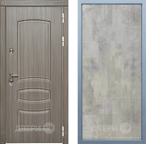 Входная металлическая Дверь Дива МД-42 Д-4 Бетон темный в Видное