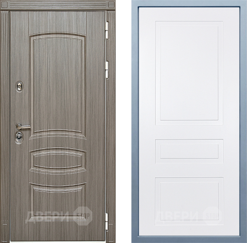 Входная металлическая Дверь Дива МД-42 Н-13 Белый в Видное