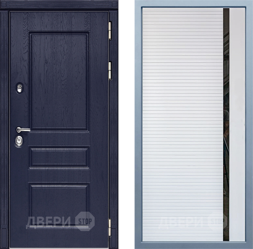 Входная металлическая Дверь Дива МД-45 МХ-45 Белый матовый в Видное