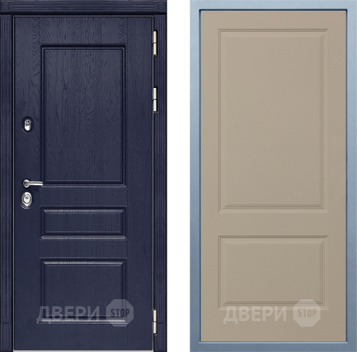 Входная металлическая Дверь Дива МД-45 Д-7 Шампань в Видное