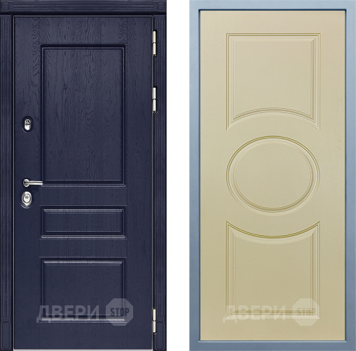 Входная металлическая Дверь Дива МД-45 Д-8 Шампань в Видное