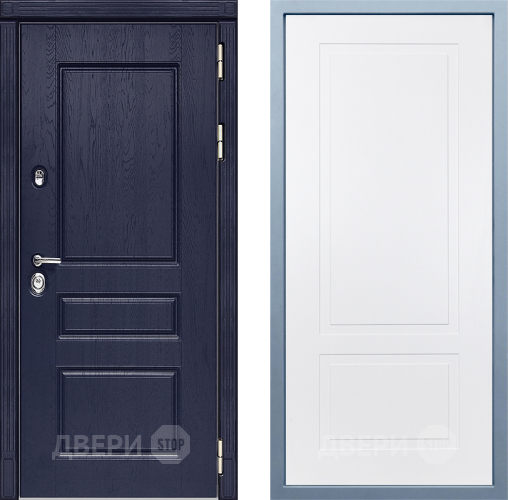 Входная металлическая Дверь Дива МД-45 Н-7 Белый в Видное