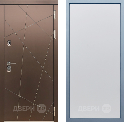 Входная металлическая Дверь Дива МД-50 Н-1 Белый в Видное