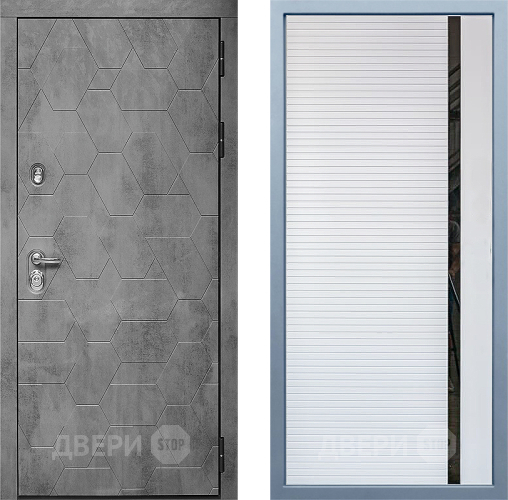 Входная металлическая Дверь Дива МД-51 МХ-45 Белый матовый в Видное