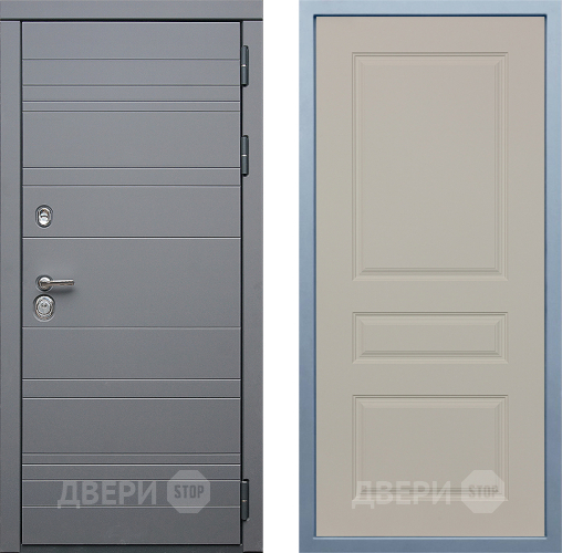 Входная металлическая Дверь Дива МД-39 Д-13 Шампань в Видное