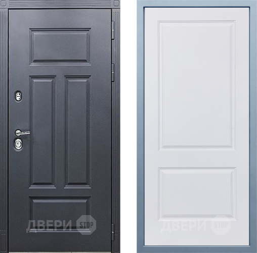 Входная металлическая Дверь Дива МХ-29 STR Д-7 Белый в Видное