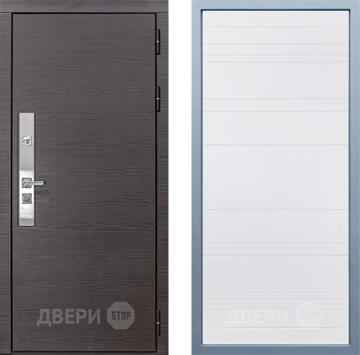 Входная металлическая Дверь Дива МХ-39 STR Д-5 Белый в Видное