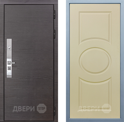 Входная металлическая Дверь Дива МХ-39 STR Д-8 Шампань в Видное