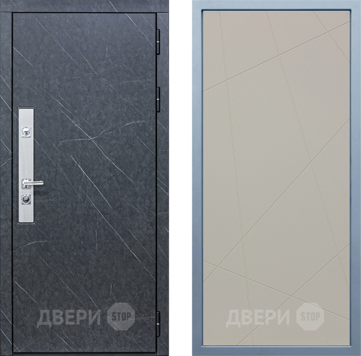 Входная металлическая Дверь Дива МХ-26 STR Д-11 Шампань в Видное