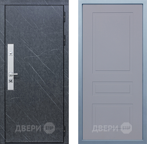 Входная металлическая Дверь Дива МХ-26 STR Н-13 Силк Маус в Видное