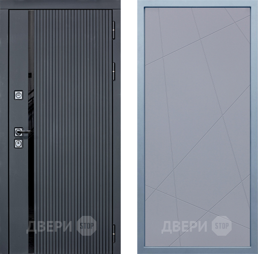 Входная металлическая Дверь Дива МХ-46 STR Д-11 Силк Маус в Видное