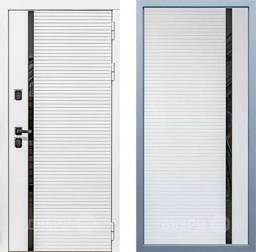 Входная металлическая Дверь Дива МХ-45 Белая STR МХ-45 Белый матовый в Видное