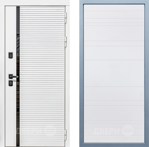 Входная металлическая Дверь Дива МХ-45 Белая STR Д-5 Белый в Видное