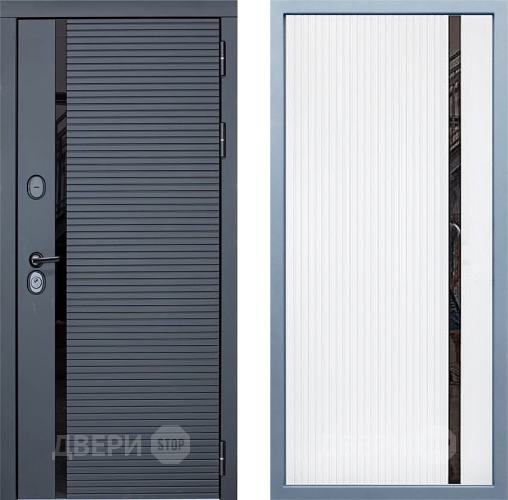 Дверь Дива МХ-45 STR МХ-46 Белый матовый в Видное