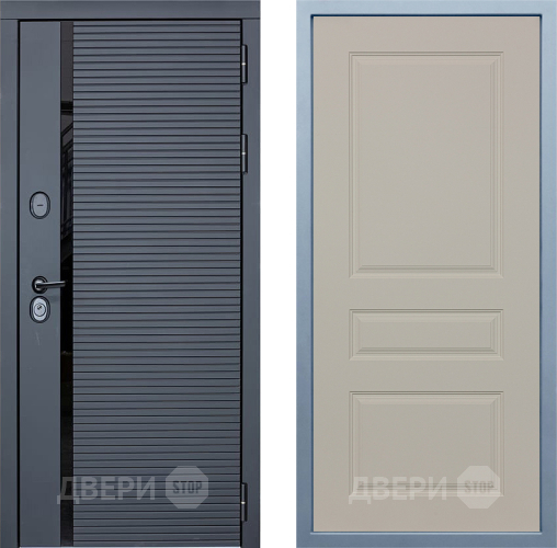 Входная металлическая Дверь Дива МХ-45 STR Д-13 Шампань в Видное