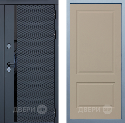Входная металлическая Дверь Дива МХ-47 STR Д-7 Шампань в Видное