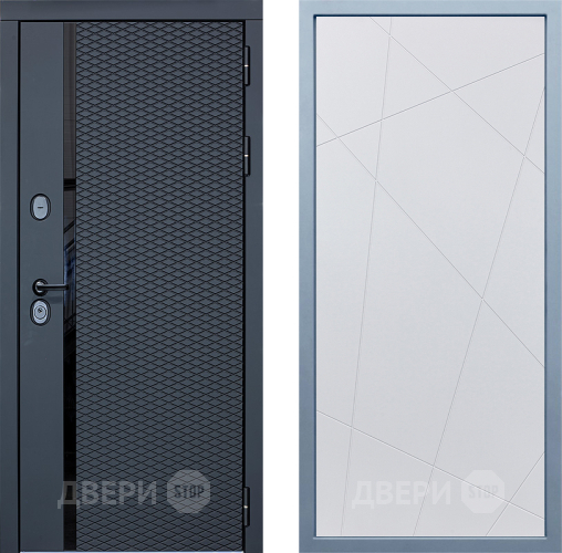 Входная металлическая Дверь Дива МХ-47 STR Д-11 Белый в Видное