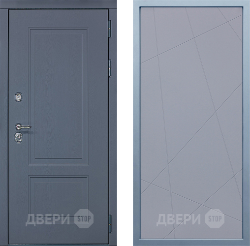 Входная металлическая Дверь Дива МХ-38 STR Д-11 Силк Маус в Видное