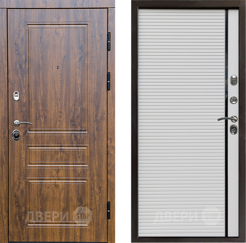 Входная металлическая Дверь Престиж Классика Дуб Porte Белый в Видное