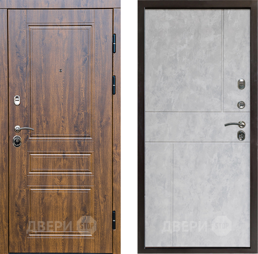 Дверь Престиж Классика Дуб Горизонт Бетон светлый в Видное