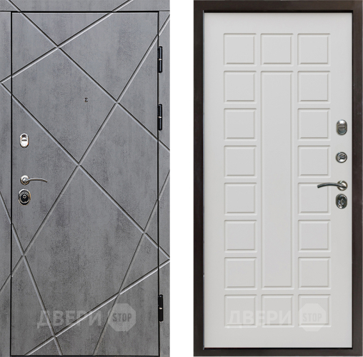 Входная металлическая Дверь Престиж Лучи Престиж Бежевый мат в Видное