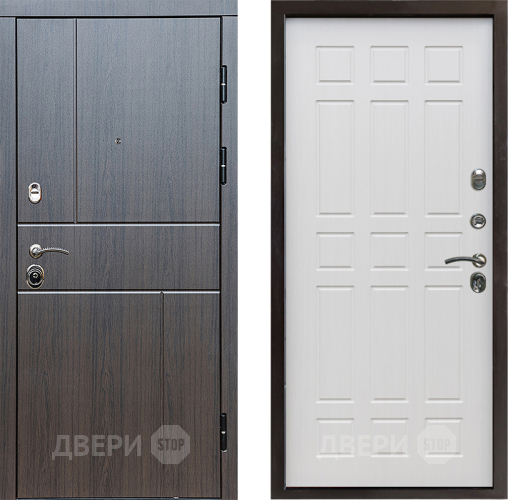 Входная металлическая Дверь Престиж Горизонт Венге Спарта Лиственница белая в Видное