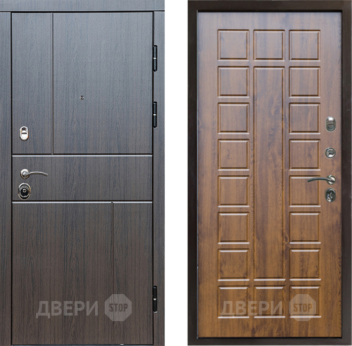 Входная металлическая Дверь Престиж Горизонт Венге Престиж Дуб в Видное