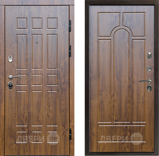 Входная металлическая Дверь Престиж Стандарт Арка Дуб в Видное