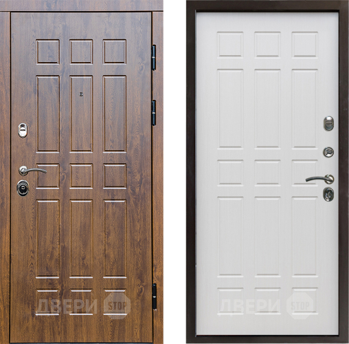 Входная металлическая Дверь Престиж Стандарт Спарта Лиственница белая в Видное