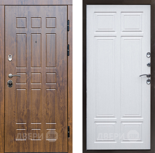 Входная металлическая Дверь Престиж Стандарт Премиум Лиственница белая в Видное