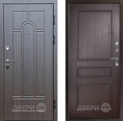 Входная металлическая Дверь Престиж Арка Классика Венге в Видное