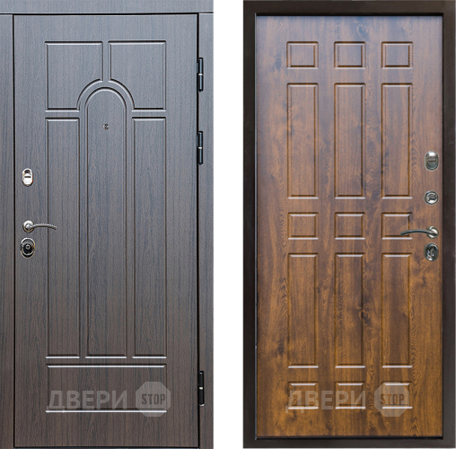 Входная металлическая Дверь Престиж Арка Спарта Дуб в Видное