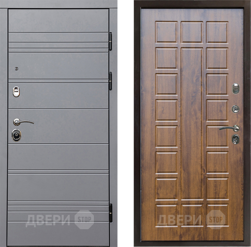 Входная металлическая Дверь Престиж Линия Грэй Престиж Дуб в Видное