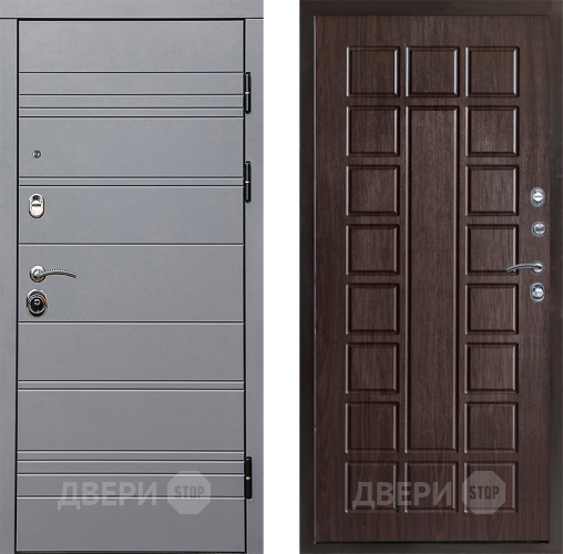 Входная металлическая Дверь Престиж Линия Грэй Престиж Венге в Видное