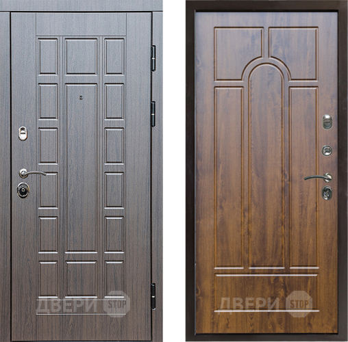 Входная металлическая Дверь Престиж Престиж Арка Дуб в Видное