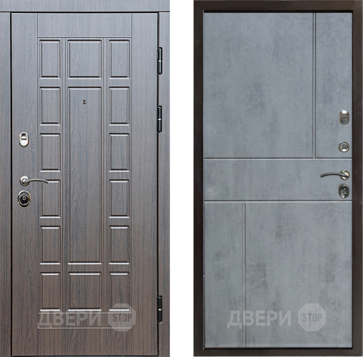 Входная металлическая Дверь Престиж Престиж Горизонт Бетон темный в Видное