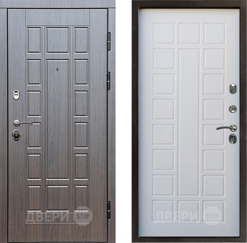 Входная металлическая Дверь Престиж Престиж Престиж Белое дерево в Видное