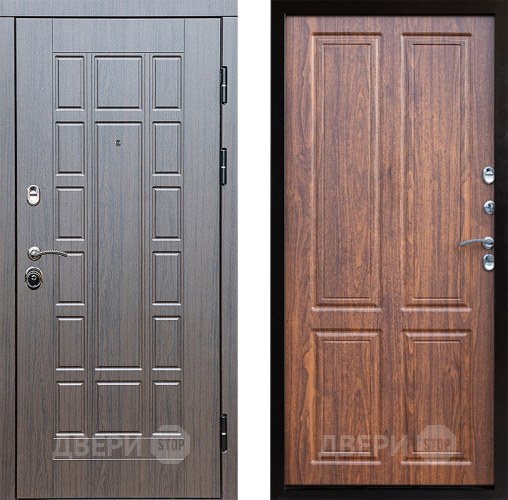 Входная металлическая Дверь Престиж Престиж Премиум Орех светлый в Видное