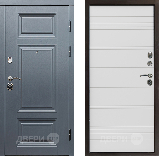 Входная металлическая Дверь Престиж Премиум Line Белый в Видное