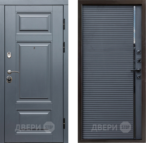 Входная металлическая Дверь Престиж Премиум Porte Черный кварц в Видное