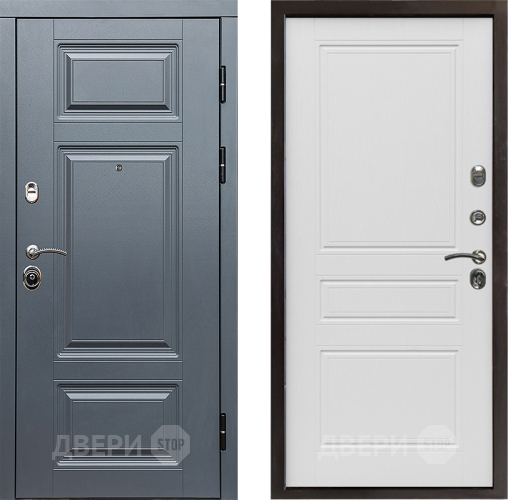 Входная металлическая Дверь Престиж Премиум Классика Лиственница белая в Видное
