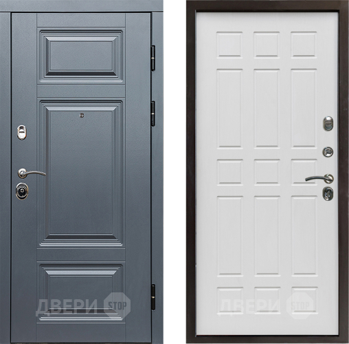 Входная металлическая Дверь Престиж Премиум Спарта Белое дерево в Видное