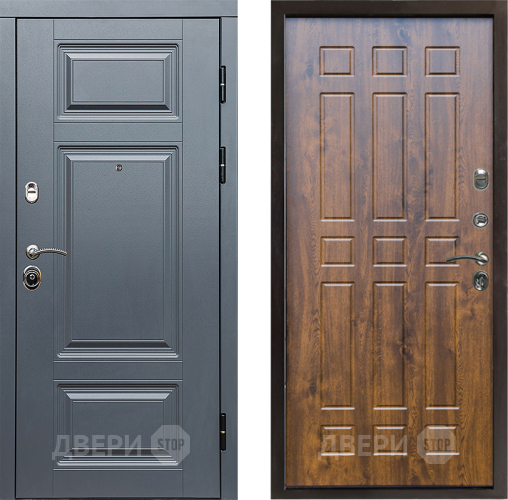 Входная металлическая Дверь Престиж Премиум Спарта Дуб в Видное