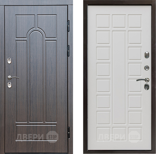 Входная металлическая Дверь Престиж TERMO с терморазрывом Арка Престиж Бежевый мат в Видное