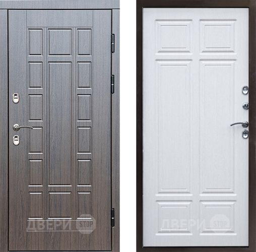 Входная металлическая Дверь Престиж TERMO с терморазрывом Престиж Премиум Лиственница белая в Видное