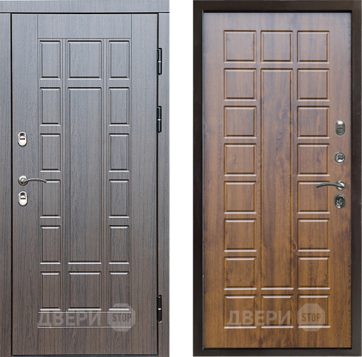 Входная металлическая Дверь Престиж TERMO с терморазрывом Престиж Престиж Дуб в Видное