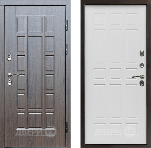 Входная металлическая Дверь Престиж TERMO с терморазрывом Престиж Спарта Белое дерево в Видное