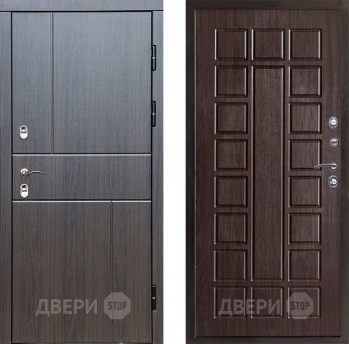 Входная металлическая Дверь Престиж TERMO с терморазрывом Горизонт Венге Престиж Венге в Видное